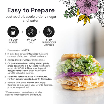 eat G.A.N.G.S.T.E.R. Vegan Pizza Crust & Flatbread Mix, Allergy-Friendly Baking Mix, Grain-Free, No Dairy, Nuts, Gluten, Dairy, For Paleo & AIP Diets, Delicious Crusts or Make Panini Sandwiches