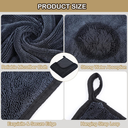 6 Pieces Coffee Brush Set Wooden Cleaning Brush Cleaning Towel and Nylon Espresso Brush for Coffee Machine Group Head, SMALL, Brown, ARE678