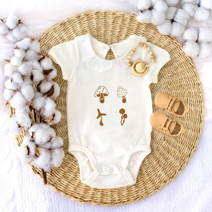 Fainne 100 Pcs Stencils for Painting on Wood Reusable Stencil Crafts Drawing Templates Holiday Wall Paper for DIY Scrapbook Home 2 x 2 Inch(Mushroom)