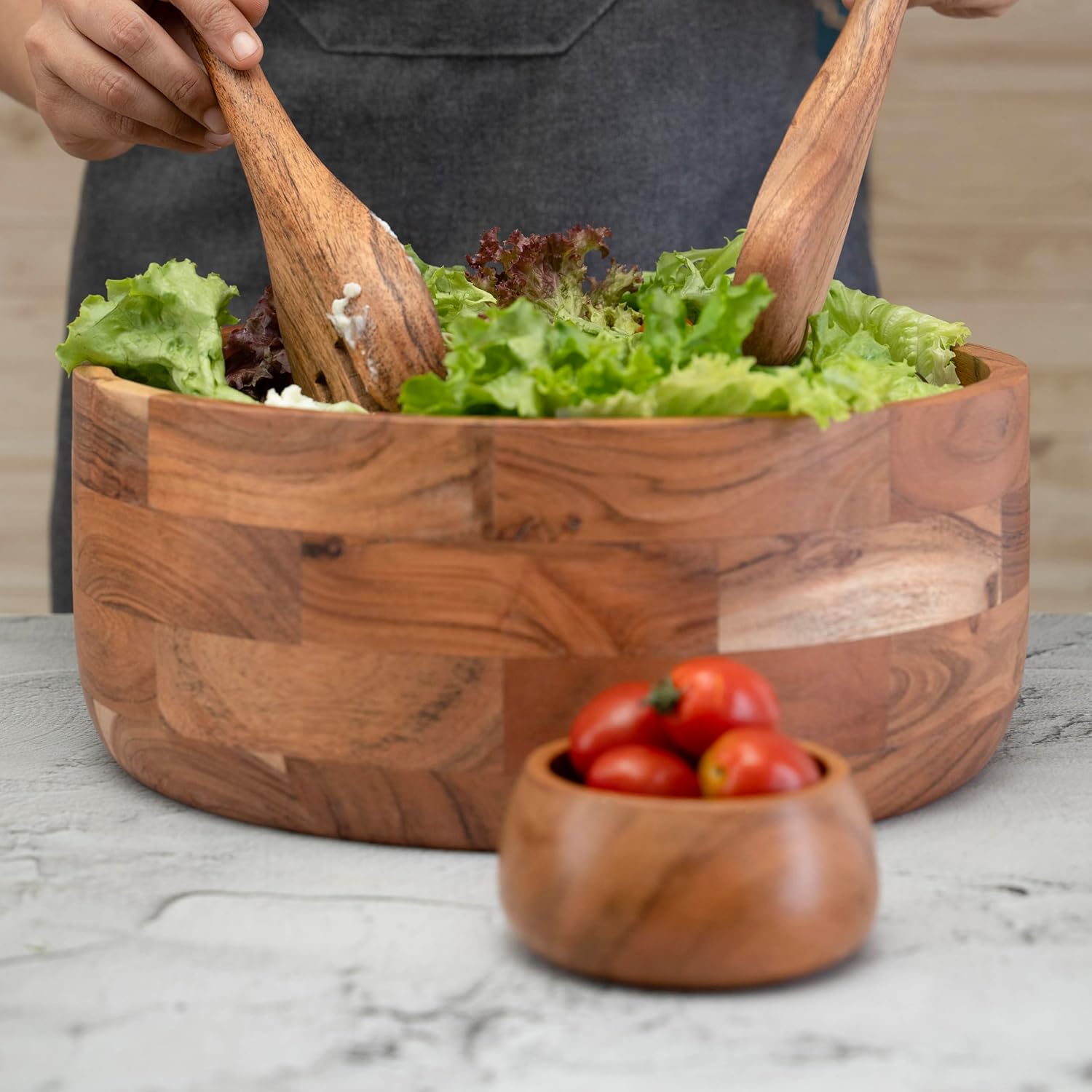Luxe Designs Salad Bowl - Thumbnail 4