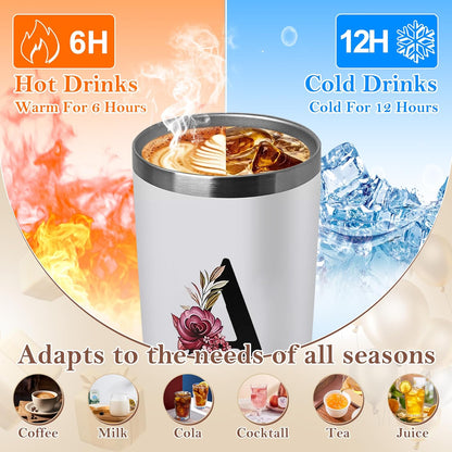 20 Oz Insulated Coffee Cup with Lid Car Tumbler Travel Mug Women Flight Attendant Pet Sitter Caregiver Musicians Dancer Cheerleaders Musician Nanny Hair Stylist Nail Teacher Chaos Coordinator Gift
