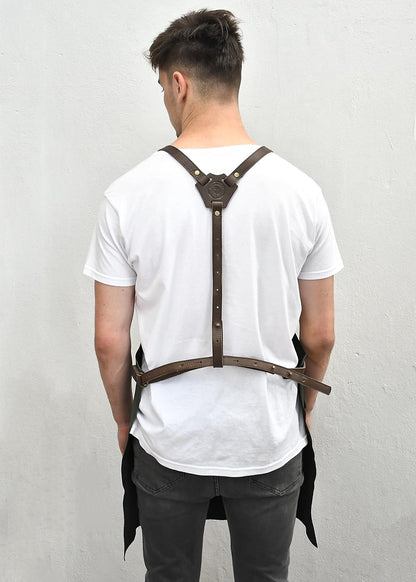 Leather Apron Barista Barber BBQ Barbecue