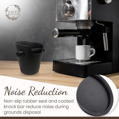 Espresso Knock Box, Espresso Machine Accessories, Coffee Espresso Accessories, Knockbox Espresso, Knock Box Espresso, Coffee Grounds Container Disposal, Espresso Knock Box and Tamp Station