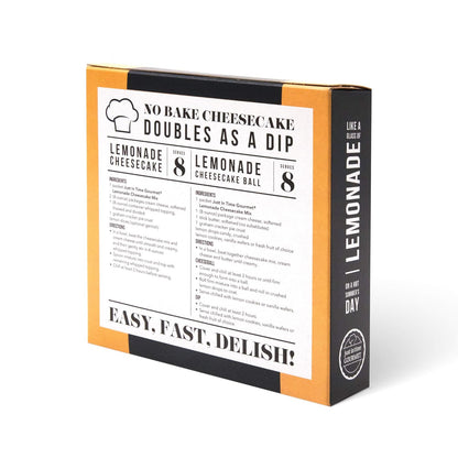 Just In Time Gourmet Lemonade Cheesecake Mix (1 mix in box)
