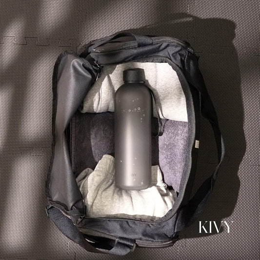 KIVY Slim Water Bottle 50oz [Lightweight & Shatterproof] - Reusable Tritan Water Bottle - Leak Proof Water Bottle for Women & Men - No Spill - Dishwasher Safe