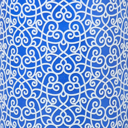 Cake Baking Stencil - Seamless Delicate Pattern for Decorating Tall Double Barrel Cake to Use with Buttercream, Royal Icing, Ganache, Paint, Airbrush (FLAIRE)