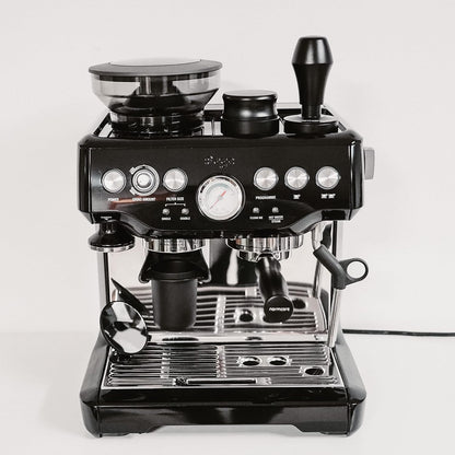 Normcore V4 Coffee Tamper 53.3mm - Spring-loaded Tamper – Barista Espresso Tamper with 15lb / 25lb / 30lbs Replacement Springs - Anodized Aluminum Handle and Stand - Flat Base