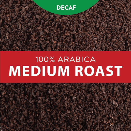San Francisco Bay Ground Coffee - DECAF Bay Bridge Blend (28oz Bag), Medium Roast, Swiss Water Processed