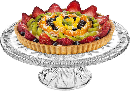 Godinger Dublin Cake Plate Cake Stand,12 inches