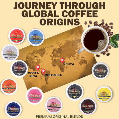 InfuSio Coffee Pods – 96 Count, Viennese Roast (Dark Roast Coffee) Single Serve Coffee Pods for Keurig K Cup® Brewers, Compatible with Keurig 2.0 Brewers