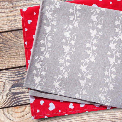 NAKLEO DIY Reusable Plastic Stencil - 15x21cm / 5.8” x 8.3” - Leaves Mini Border - Art Craft Wall Painting Pattern Template Scrapbooking Decoupage - Fabric Furniture Wood