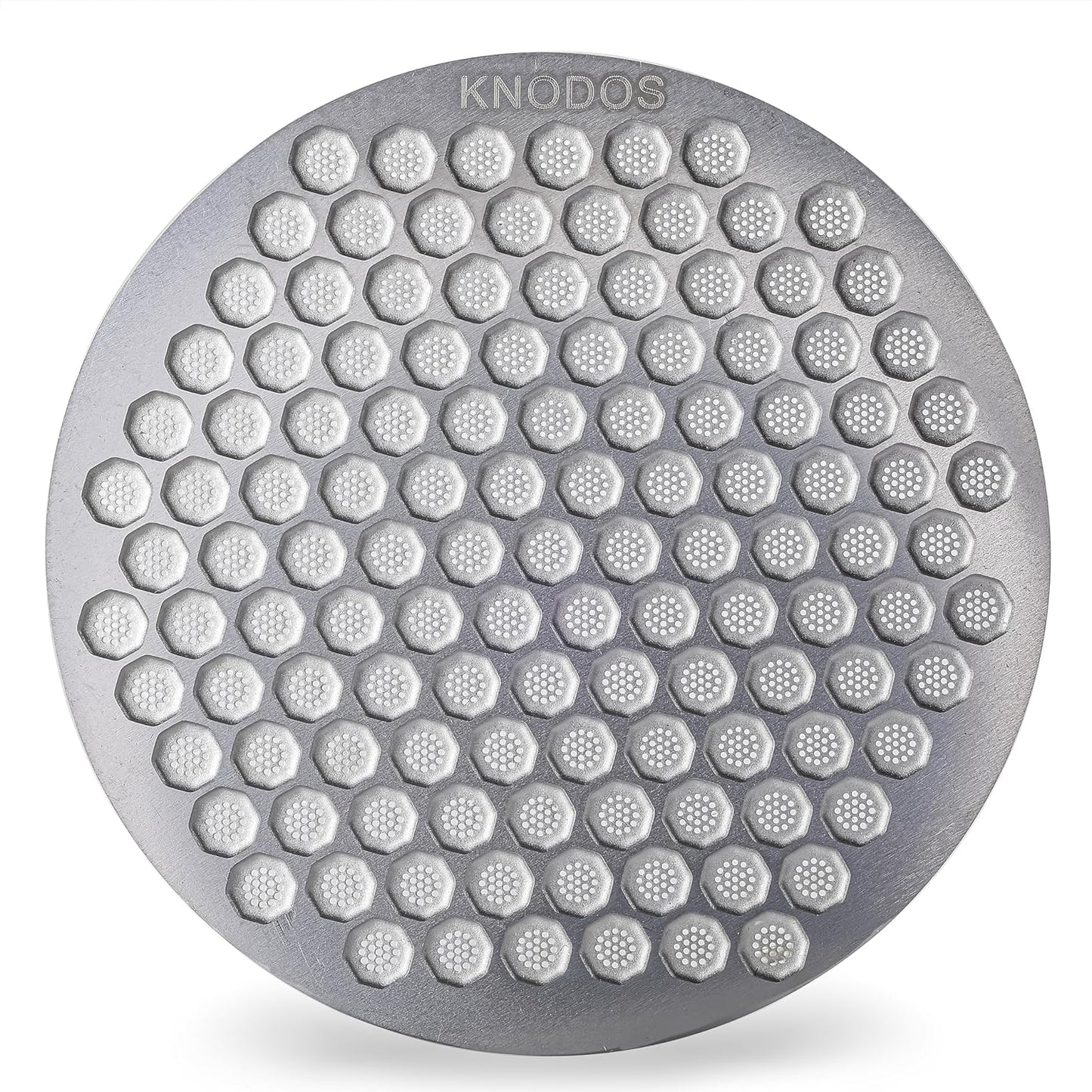 58mm Espresso Puck Screen for Portafilter Basket - Premium Stainless Steel Espresso Mesh Disk Screen Plate Ultra-Thin Design Coffee Filter (58.35mm, Silver)